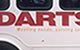 Photo of "DARTS" logo on side of van